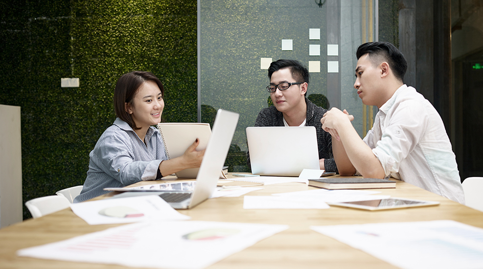 網頁設計概念示意圖